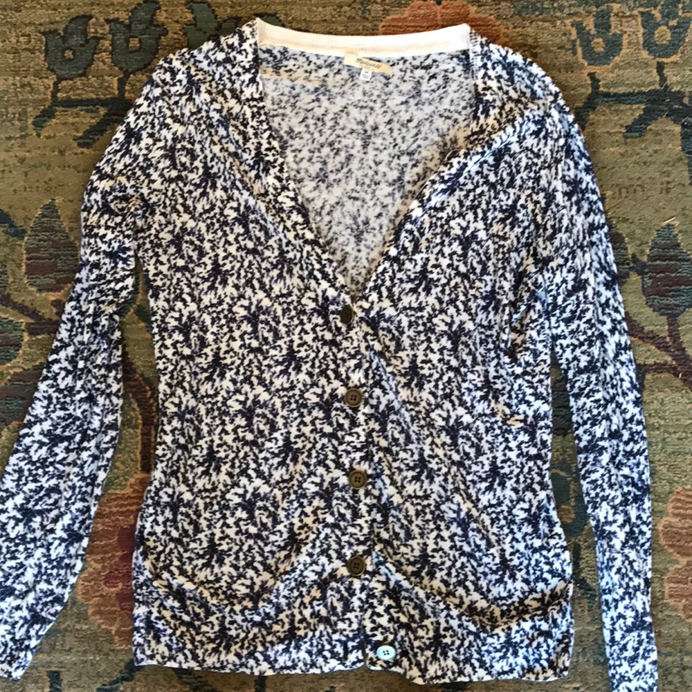 Madewell Cardigan/Button down